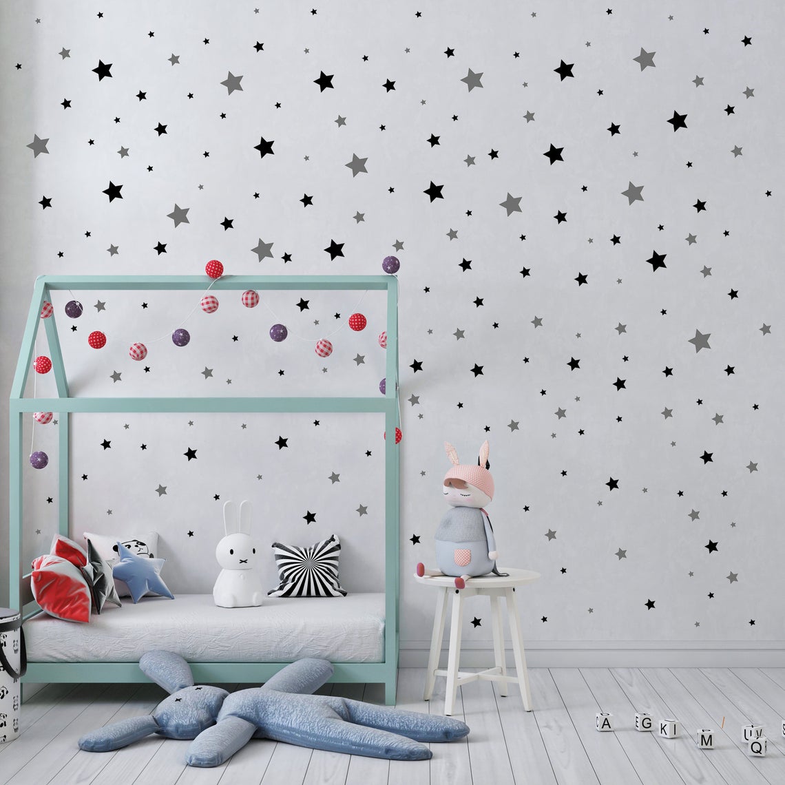 Мультфильм 65 шт., наклейка на – обзор и цена Baby Nursery Wall Decals