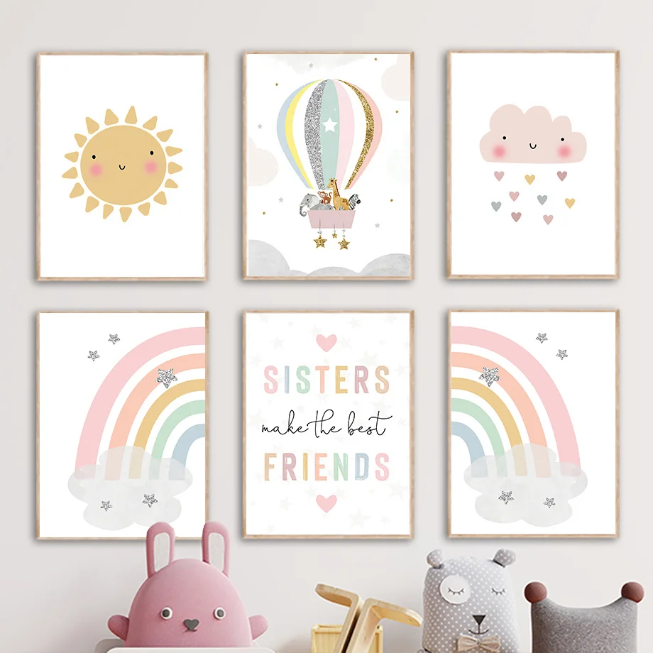 Постеры и принты с изображение – обзор и цена Baby Nursery Ideas
