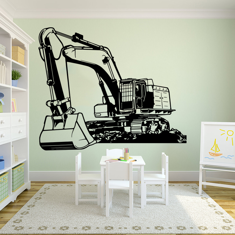 Большое тяжелое оборудование,  – обзор и цена Baby Nursery Wall Decals