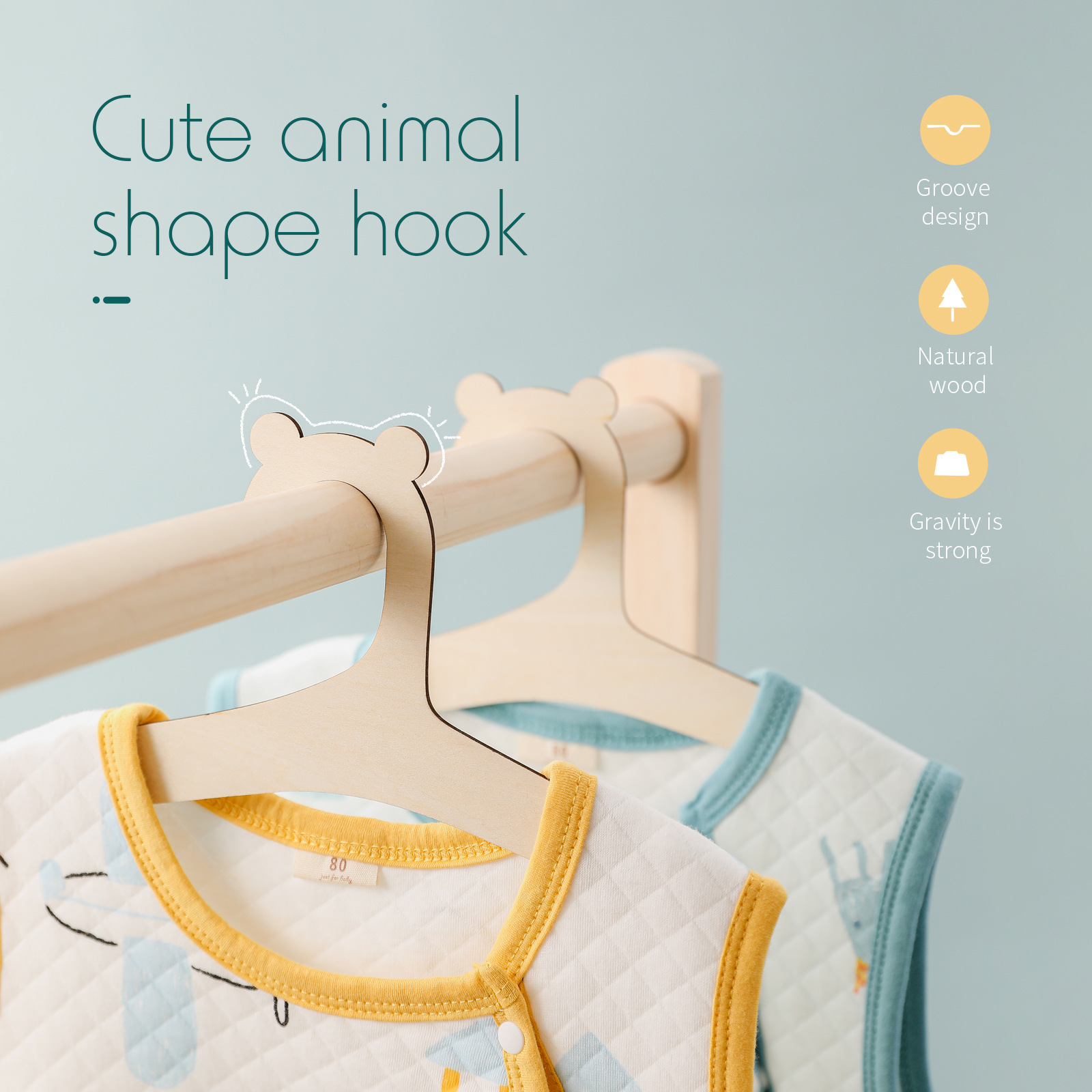 5/10 шт. Деревянные детские ве – обзор и цена Baby Nursery Uniform