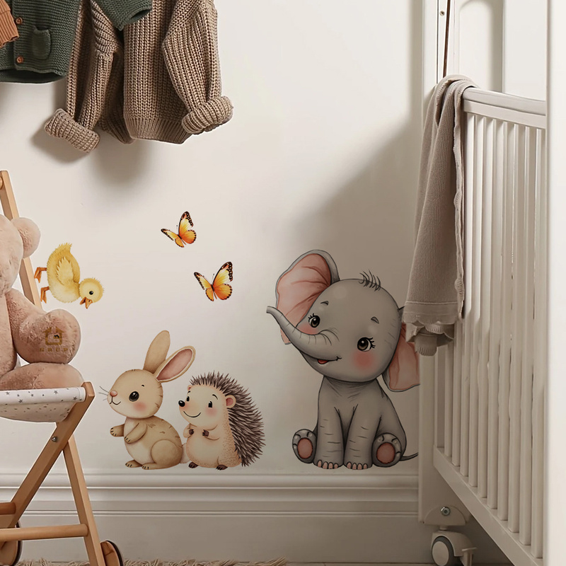 Наклейка на стену с мультяшным – обзор и цена Baby Nursery Wall Decals