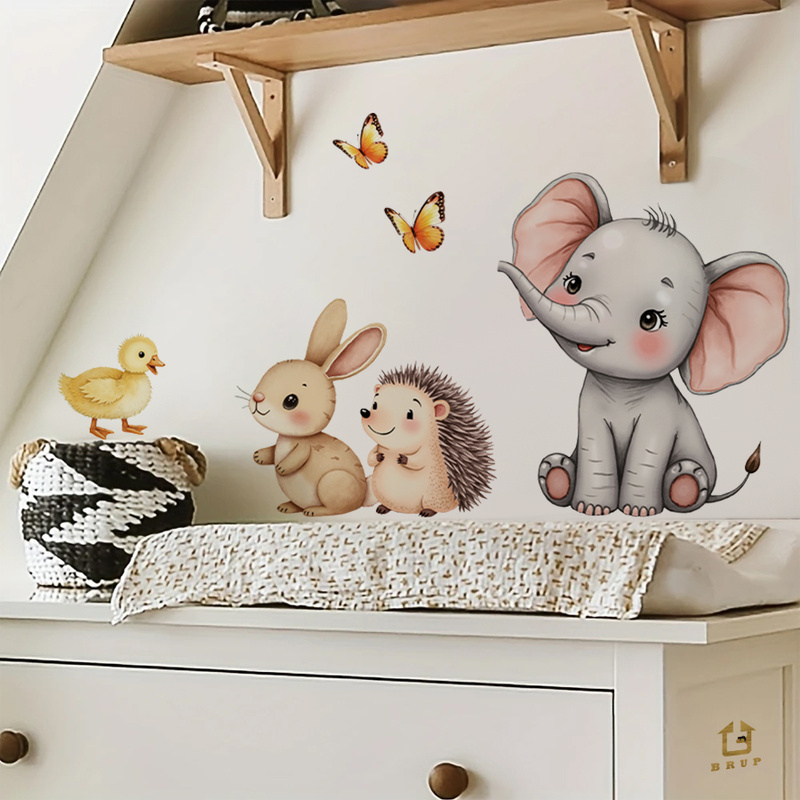 Наклейка на стену с мультяшным – обзор и цена Baby Nursery Wall Decals