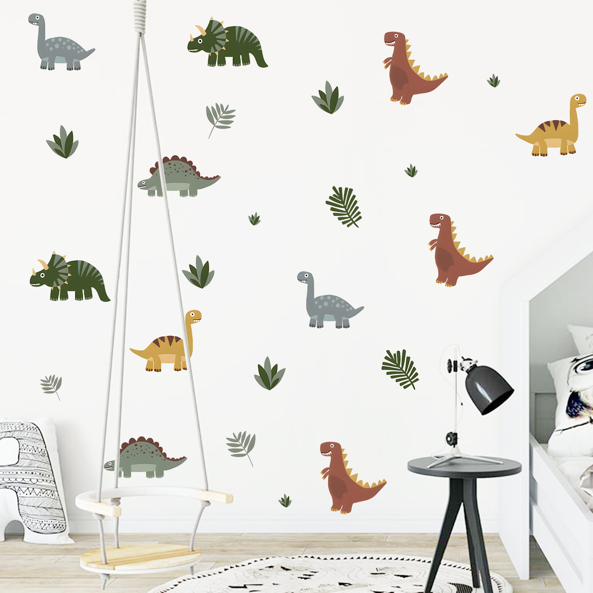 Мультяшные милые динозавры, ли – обзор и цена Baby Nursery Wall Decals