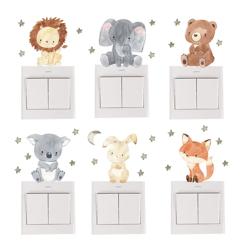 Набор из 1/2/4/6 наклеек на ст – обзор и цена Baby Nursery Wall Decals