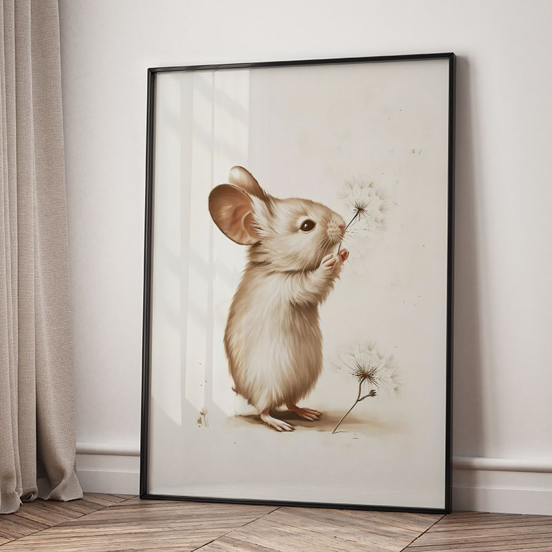 Постеры с животными: медведь,  – обзор и цена Baby Nursery Prints