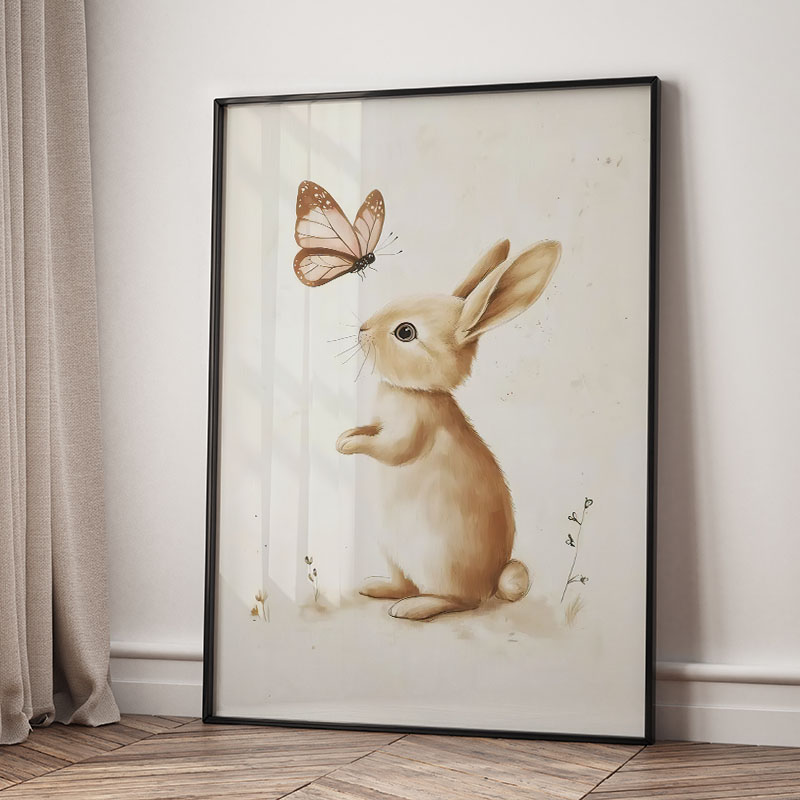 Постеры с животными: медведь,  – обзор и цена Baby Nursery Prints
