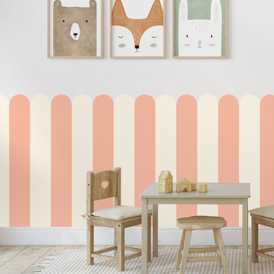 Многоцветные обои с дугой в ве – обзор и цена Baby Nursery Wall Decals