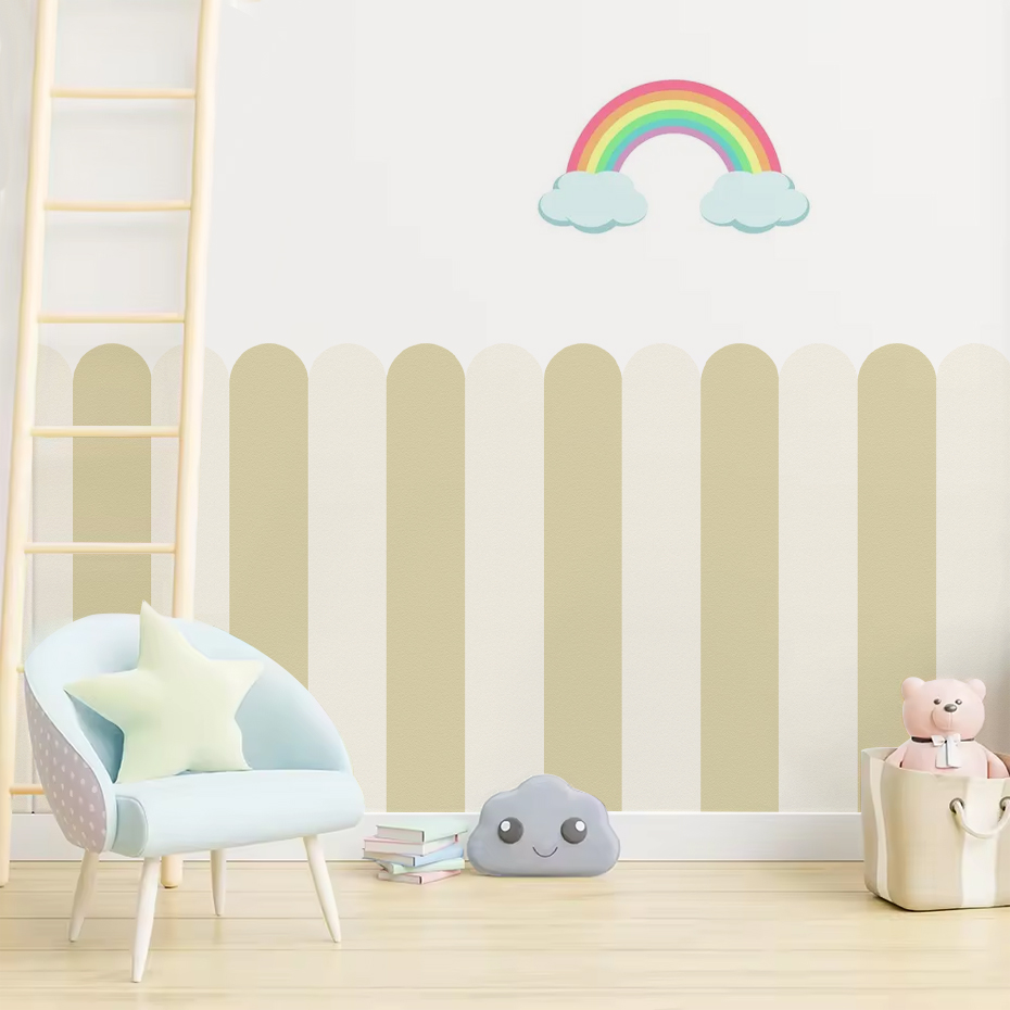 Многоцветные обои с дугой в ве – обзор и цена Baby Nursery Wall Decals
